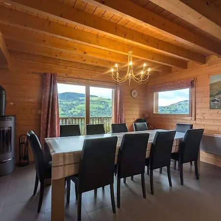 Le Grand Bellevue - Parking Wifi Bbq Chalet La Bresse